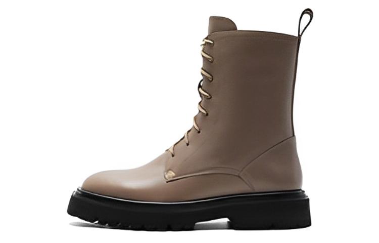 NINE WEST Черные женские короткие ботинки Martin высотой 3 см, цвет Black — фото 3