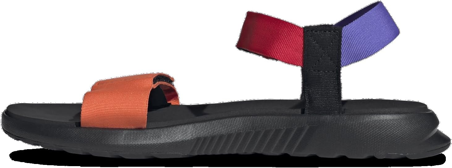 Унисекс-сандалии для легкого хайкинга adidas Terrex Hydroterra, синий/оранжевый — фото 2