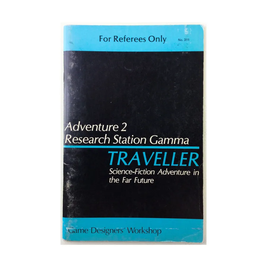 

Модуль Adventure #2 - Research Station Gamma, Traveller - Adventures & Double Adventures