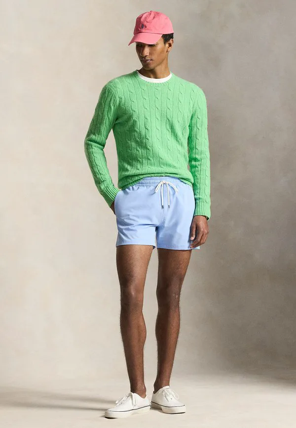 Плавки-Шорты для путешествий, облегающие, 4,5 дюйма. Polo Ralph Lauren, Austin Blue — фото 2