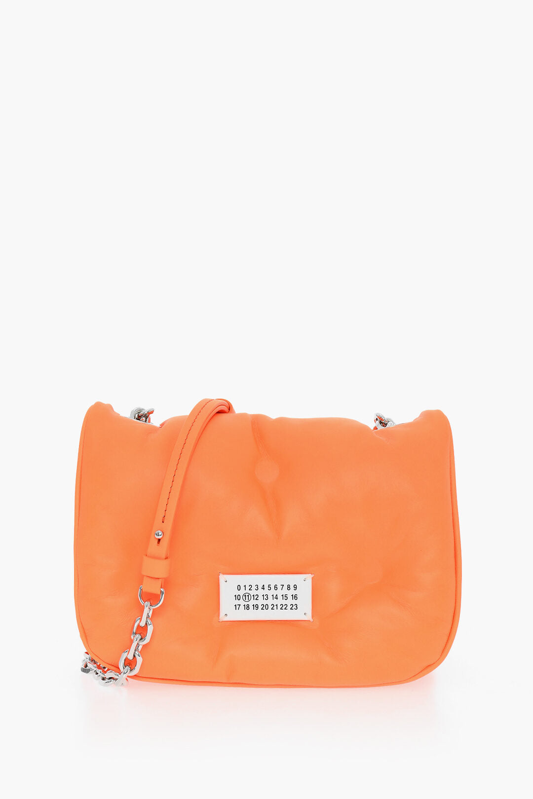 

Сумка через плечо Maison Margiela Mm11 из мягкой кожи Glam Slam Unica, один размер, оранжевый