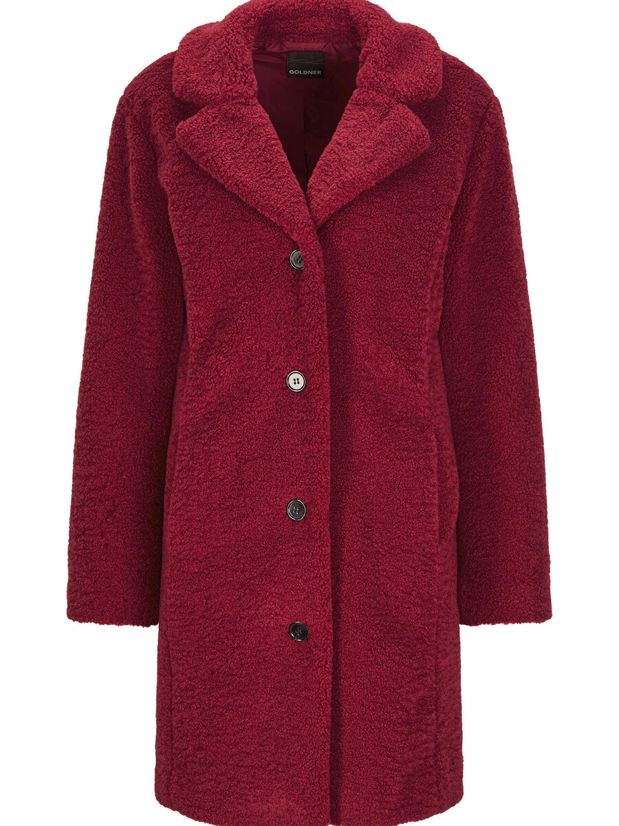 

Пальто межсезонное Goldner, темно-красный