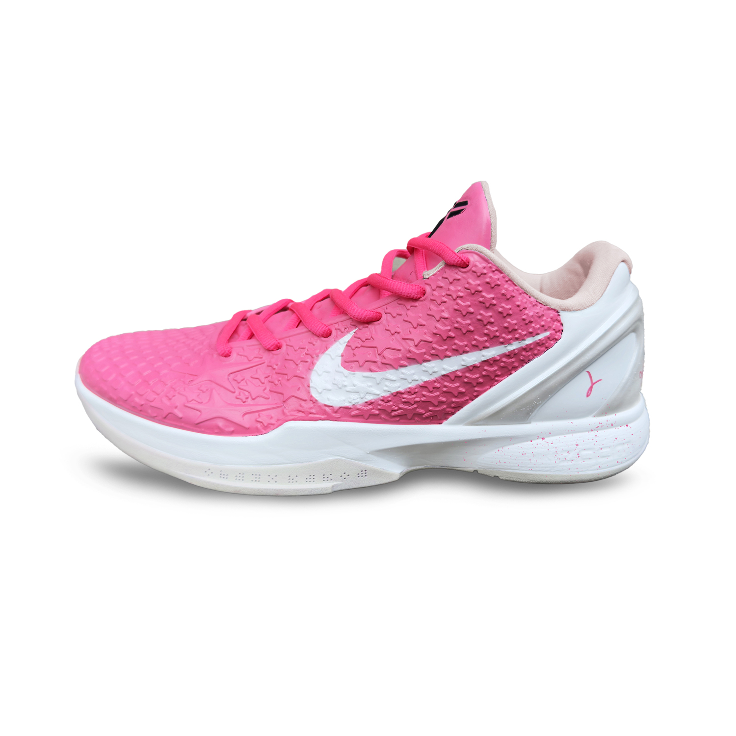 

Кроссовки баскетбольные мужские Zoom Kobe 6 'All Star 2.0' All Star Cushioning, Wear Resistant Low top Nike, белый/розовый