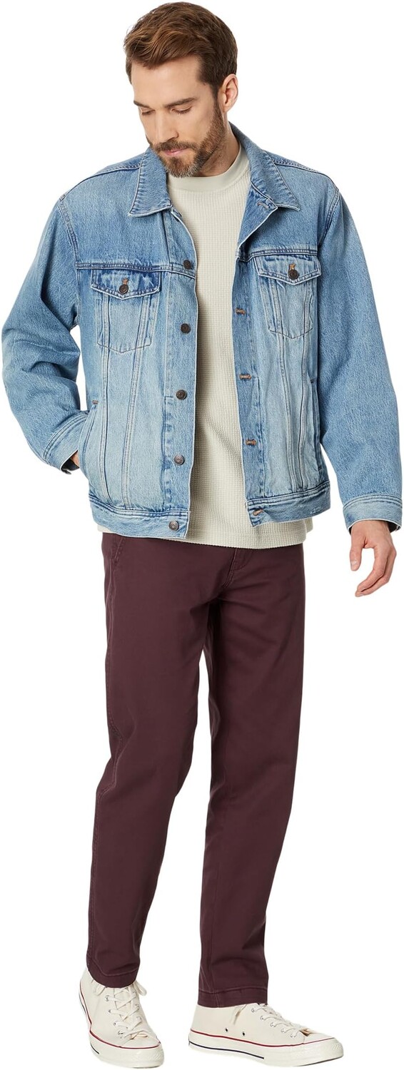 XX Стандартные зауженные брюки-чинос Levi's, цвет Navy Blazer Stretch Twill — фото 4
