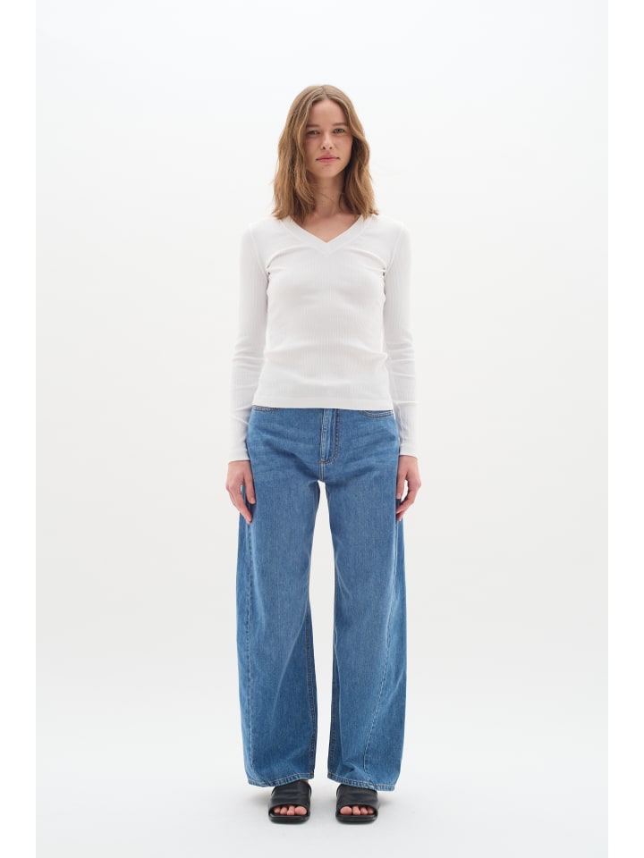 

InWear Футболка-джерси DagnaIW приталенного кроя, чисто белого цвета