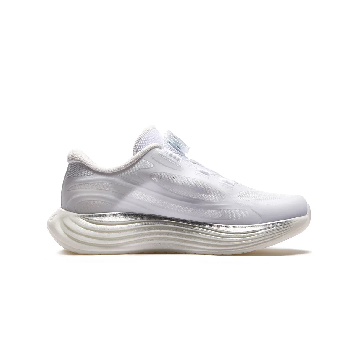 Кроссовки для бега PERFORMANCE FPF из синтетической кожи и текстиля FILA White Kids' FILA KIDS — фото 3