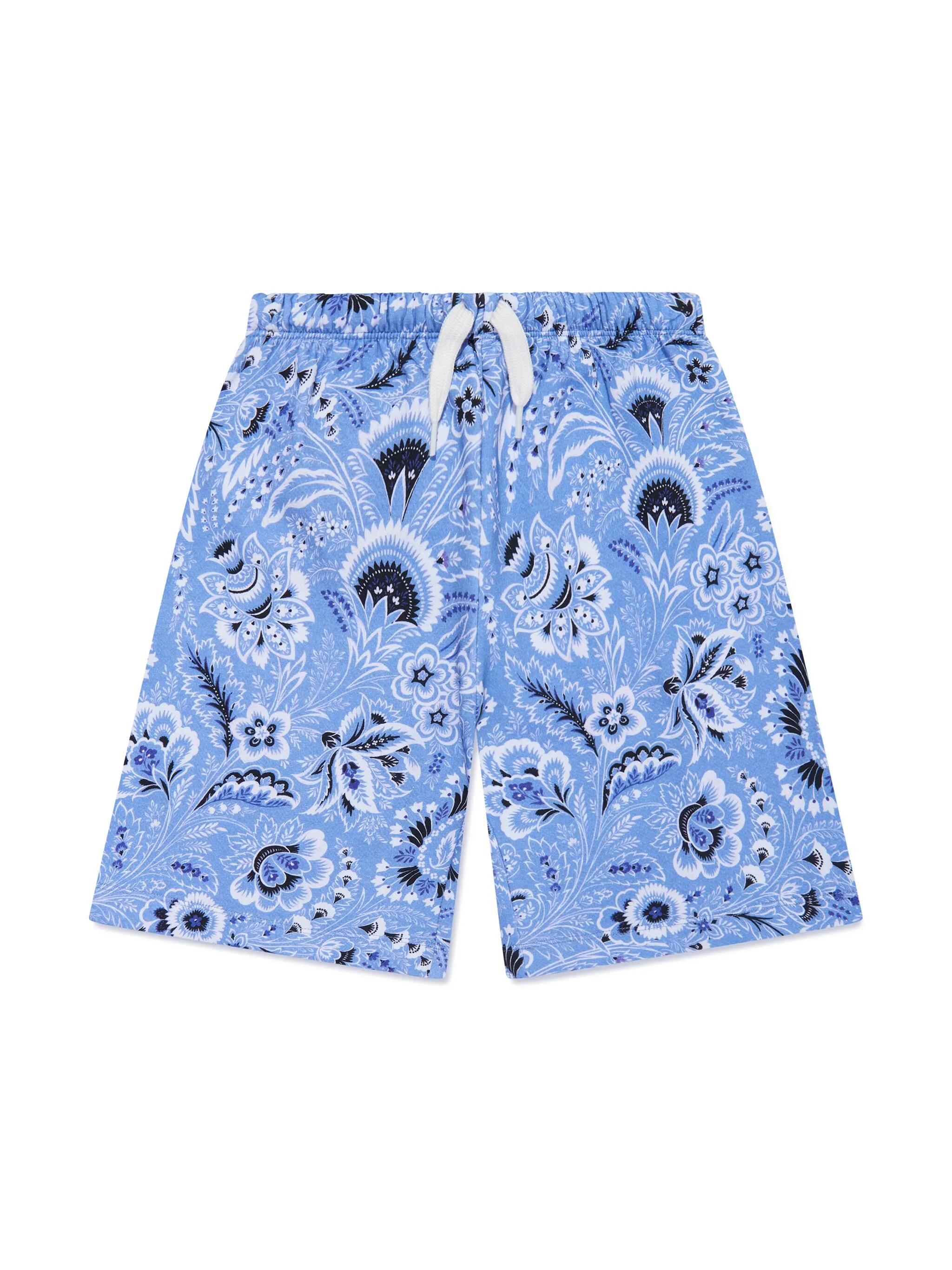 

Шорты-бермуды с принтом пейсли Etro Kids, синий