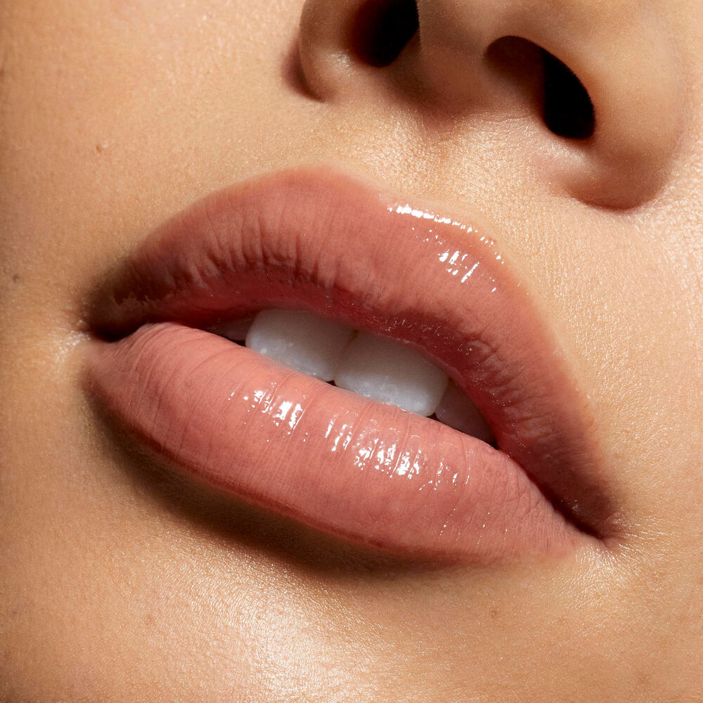 Блеск для губ Kylie Cosmetics Supple Kiss Lip Glaze, warm peachy pink/all yours — фото 3