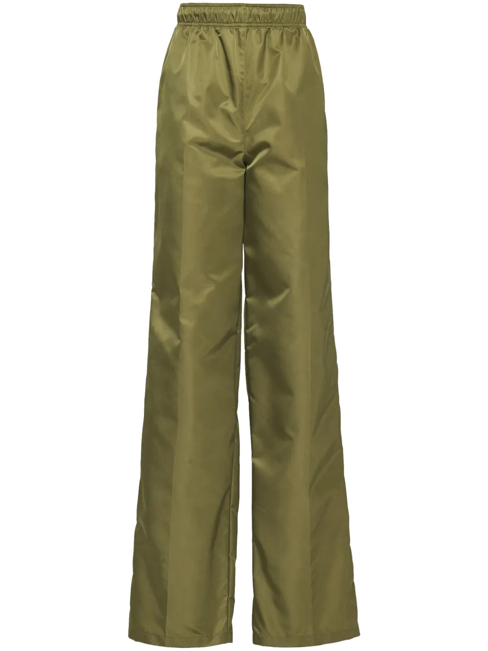 

Прямые брюки Re-Nylon Prada, зеленый
