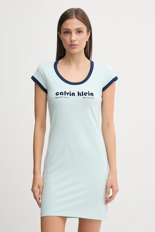 

Платье Calvin Klein Jeans, бирюзовый