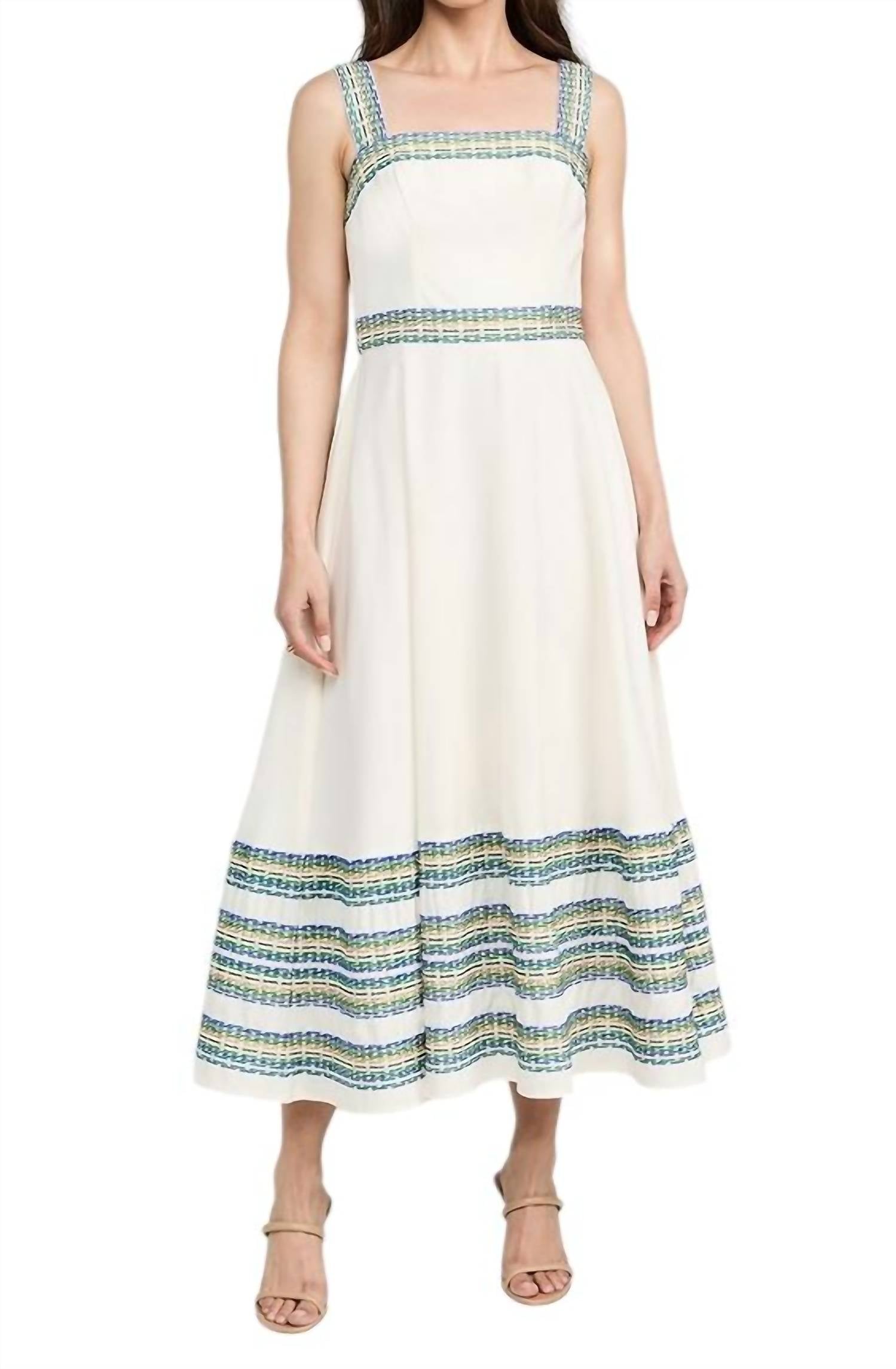 

Платье Кристины цвета слоновой кости Shoshanna