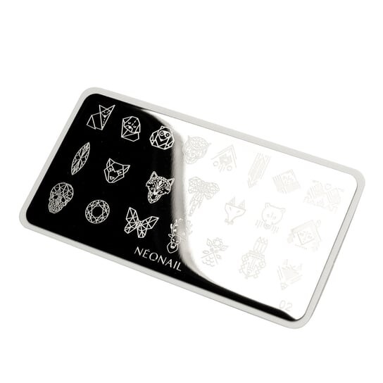 

Штамповая пластина NEONAIL STAMPING PLATE 02