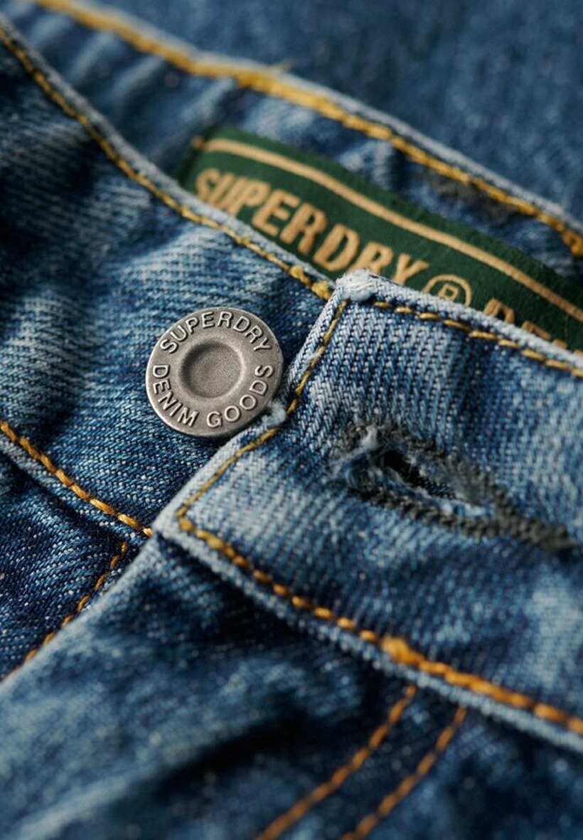 Джинсы свободного кроя MID RISE WIDE LEG Superdry, цвет fulton vintage blue — фото 4