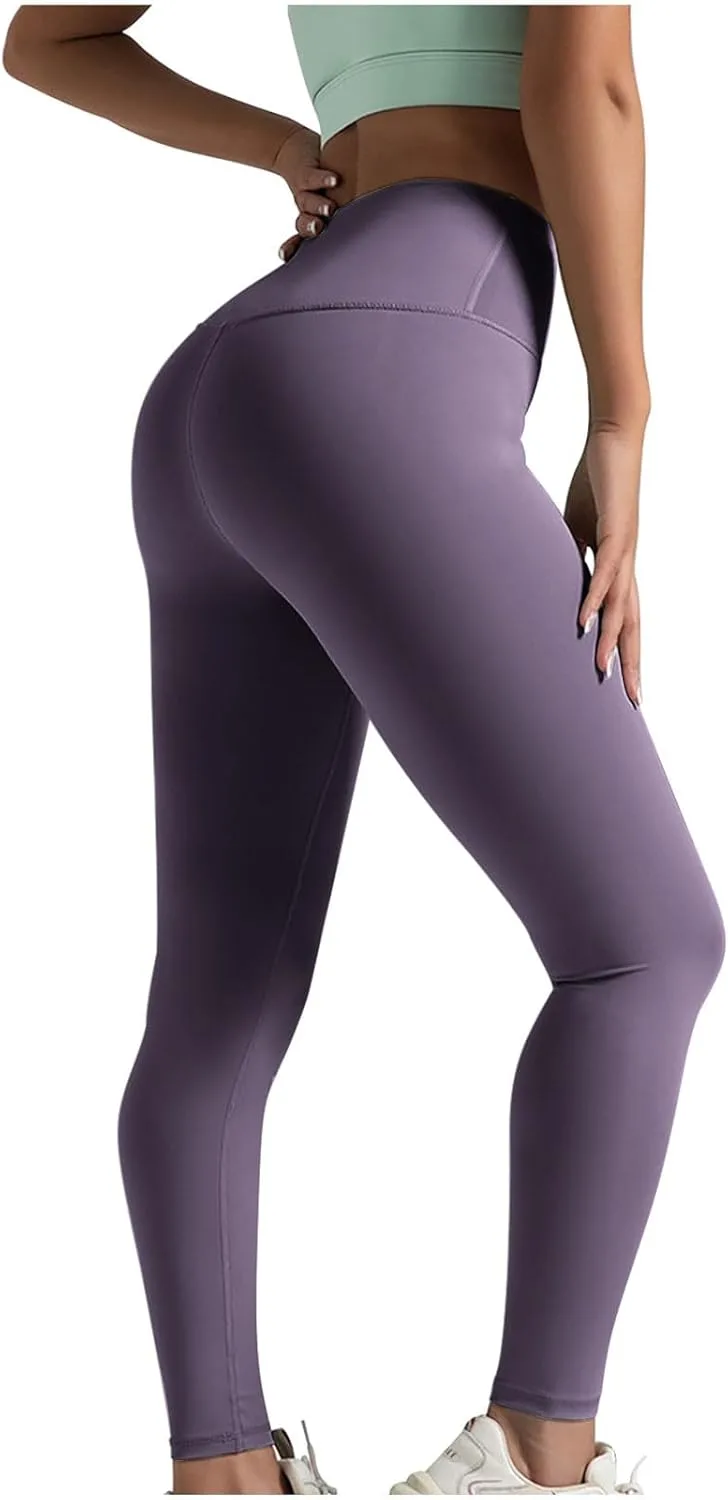 

Женские йога-штаны с эластичной талией и эффектом подтяжки ягодиц