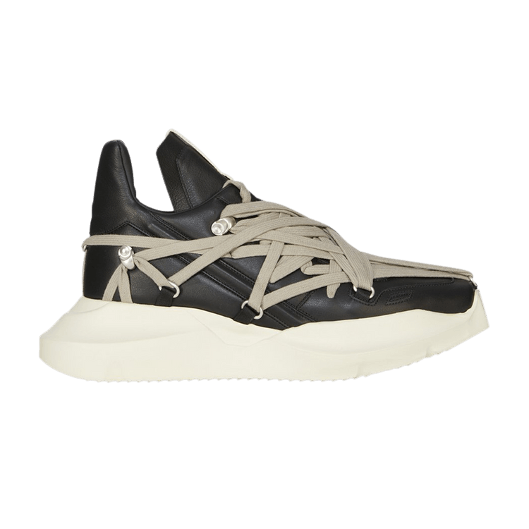 

Кроссовки Rick Owens Porterville Megalaced Geth Runner 'Black Pearl', черный