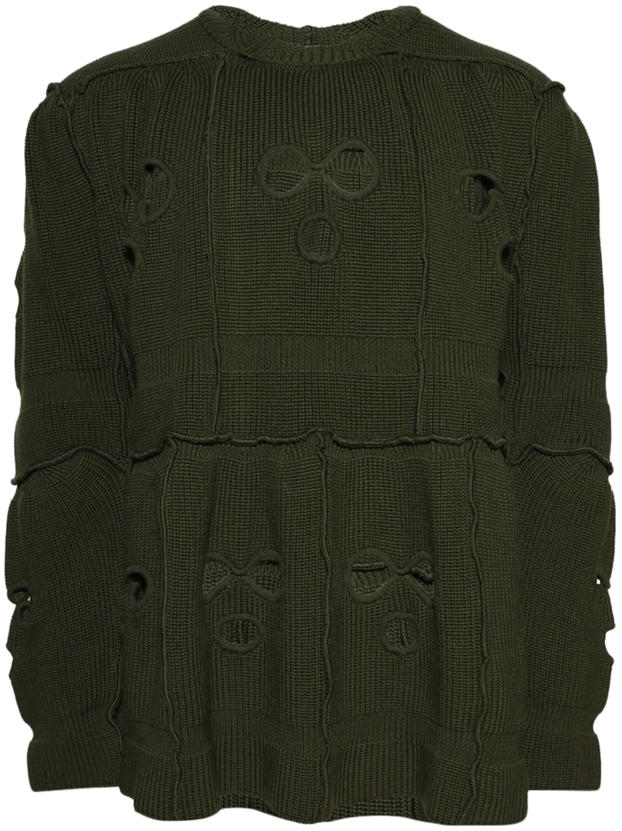 

Джемпер Balaclava Vetements, зеленый