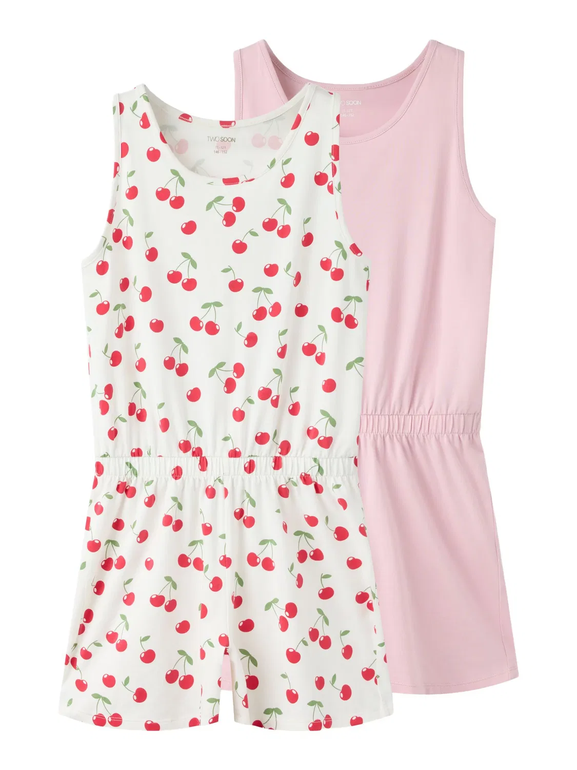 Комбинезон Two Soon, Rose/White