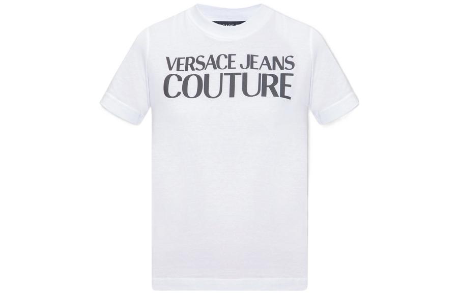 

VERSACE JEANS COUTURE Футболка SS22 женская белая, Белый, VERSACE JEANS COUTURE Футболка SS22 женская белая