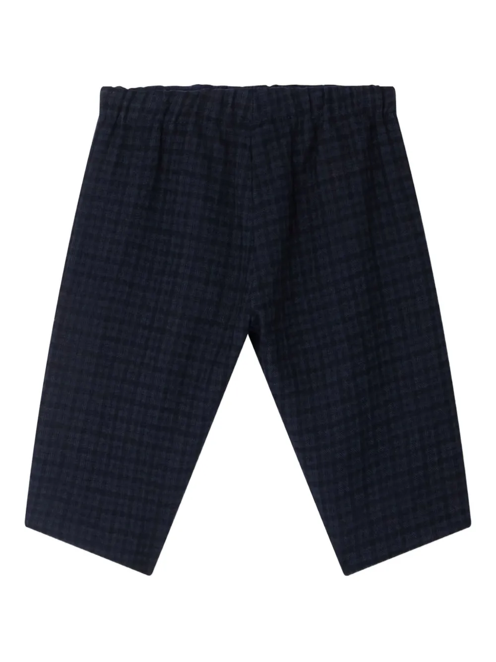 

Клетчатые брюки Bonpoint, синий