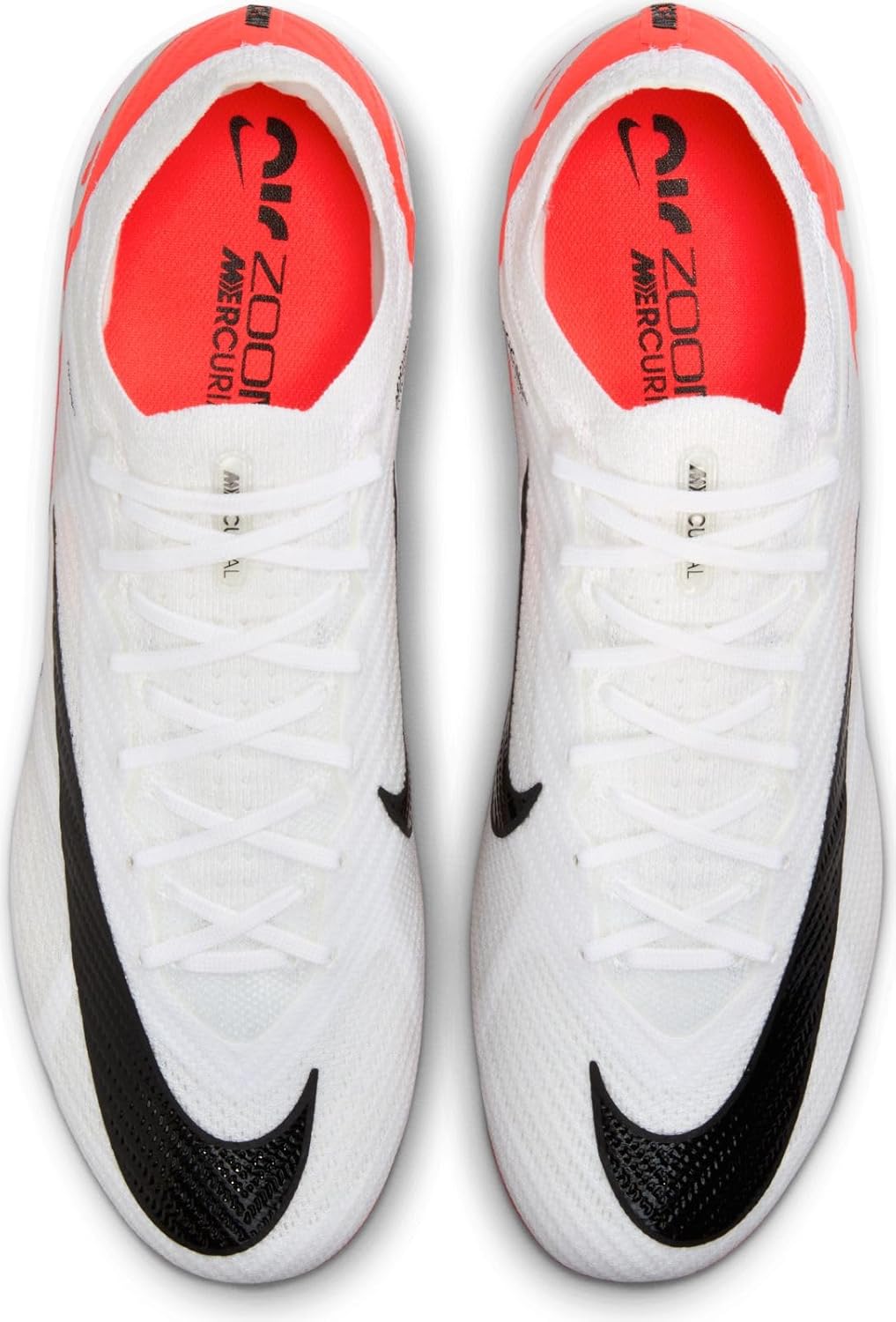 Мужские футбольные низкие кроссовки Nike, Bright Crimson White Black — фото 3