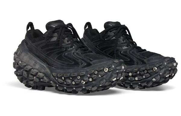 Кроссовки bouncer defender screw sneakers 'worn out black' Balenciaga, черный — фото 3