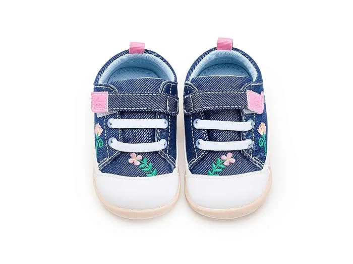 Кроссовки для первых шагов Stevie Mini See Kai Run, Blue Denim/Garden — фото 3