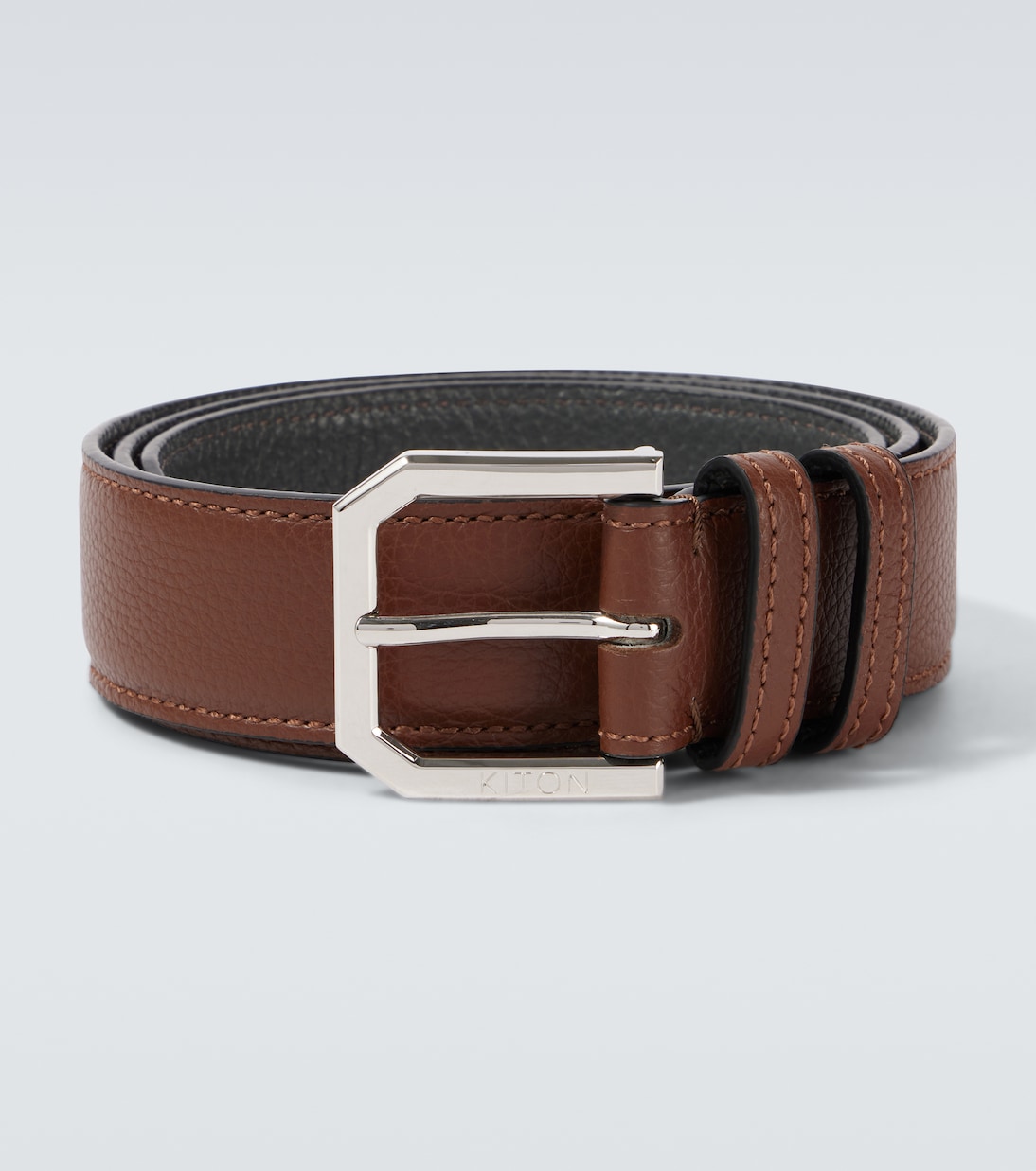 

Кожаный ремень Kiton, Chestnut
