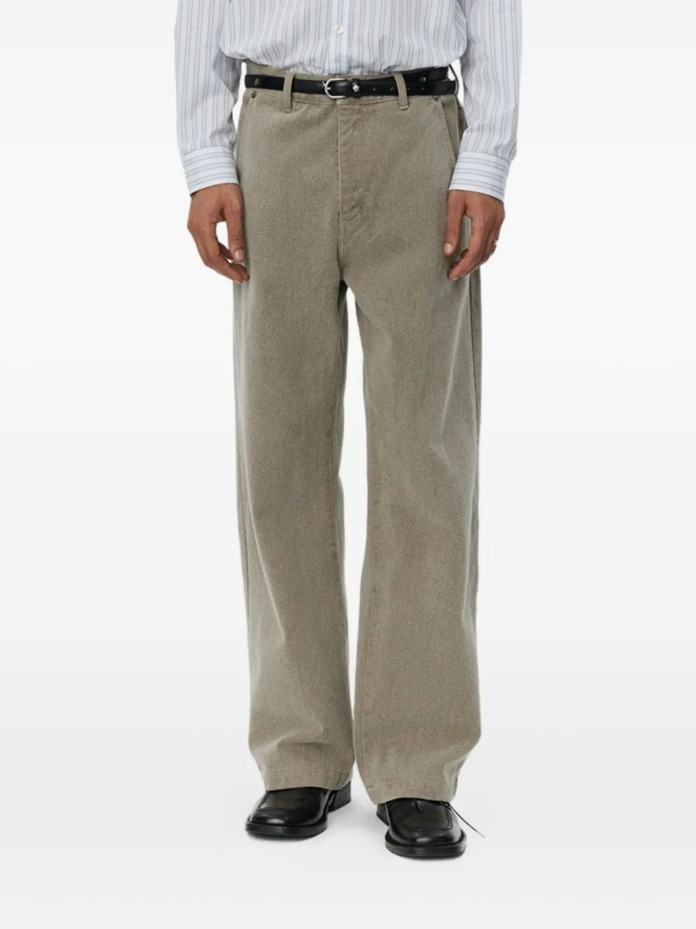 

Джинсы из хлопка mfpen, коричневый