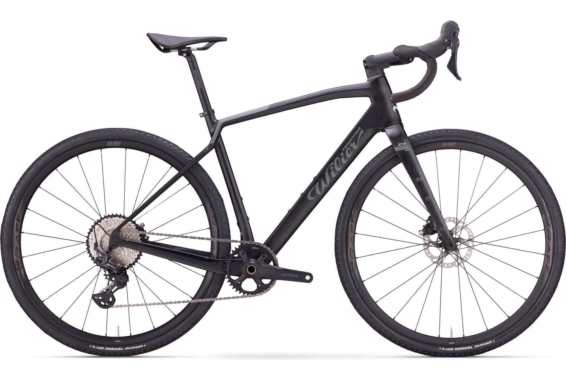 

Гравийный велосипед Wilier Jena - grx 1x11 - contact - 28 дюймов - diamant - 2026, schwarz | j28 black grey matt