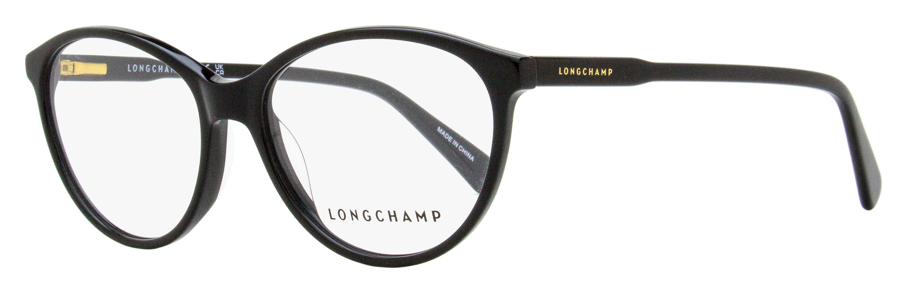 

Женские овальные очки Longchamp LO2709 001 черные 53 мм
