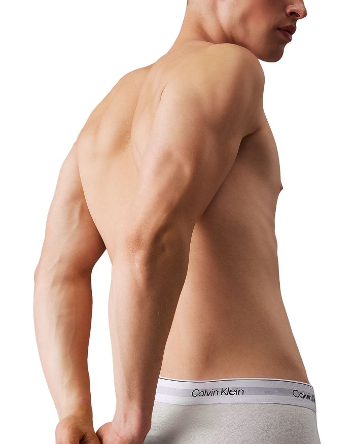 

Низкие трусы, 3 штуки Calvin Klein, серый