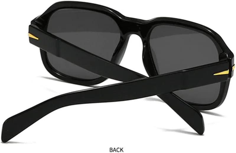 

Ретро солнцезащитные очки для женщин, прозрачные градиентные, с защитой от УФ-излучения UV400; мужские солнцезащитные очки с заклепками LANGSER, Grey Grey