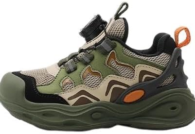 

Детские кроссовки для спорта, дышащие беговые кроссовки с сеткой, фиолетовые и серые, без шнурков Generic