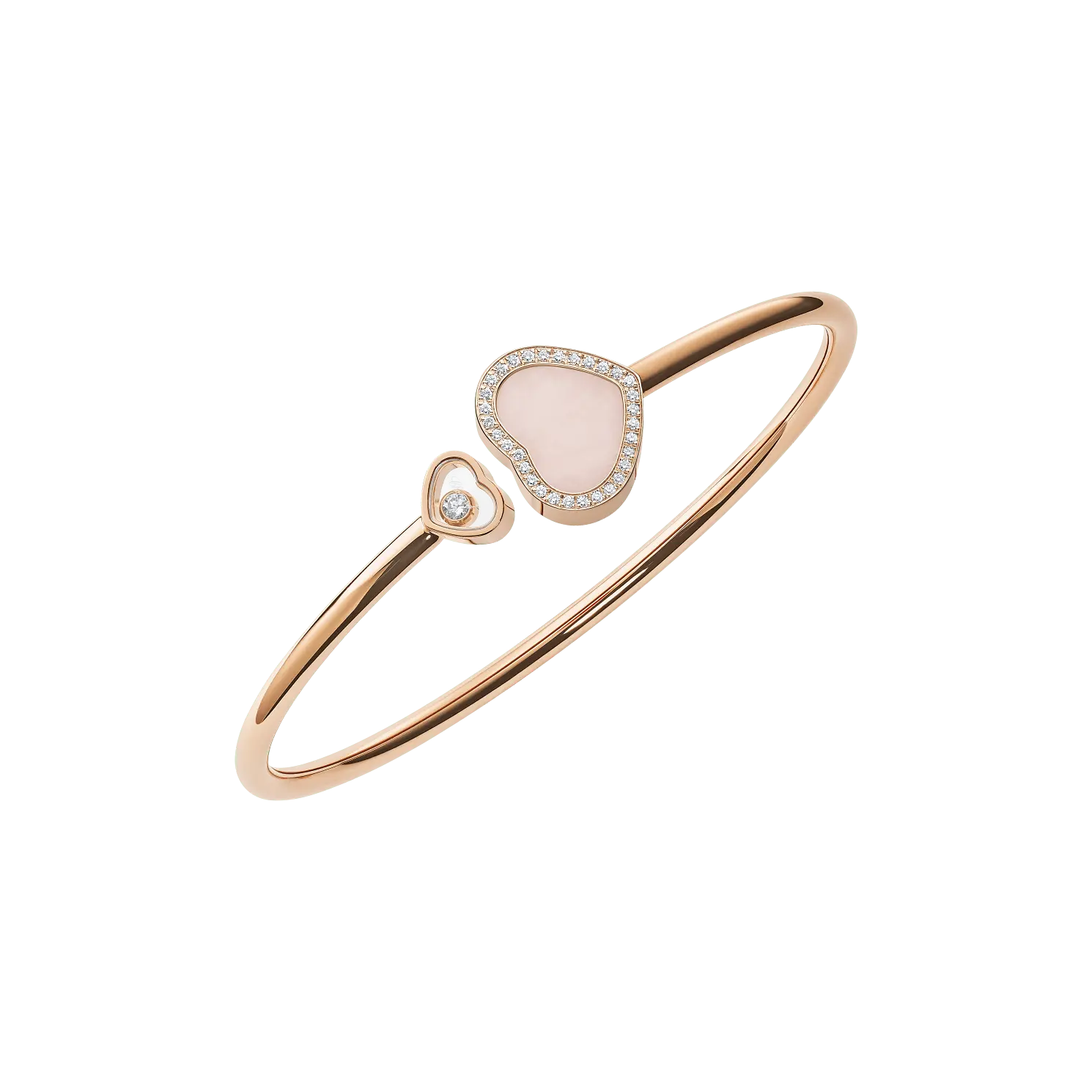 

Браслет Chopard Happy Hearts - Браслет, розовое золото, бриллианты, розовый опал