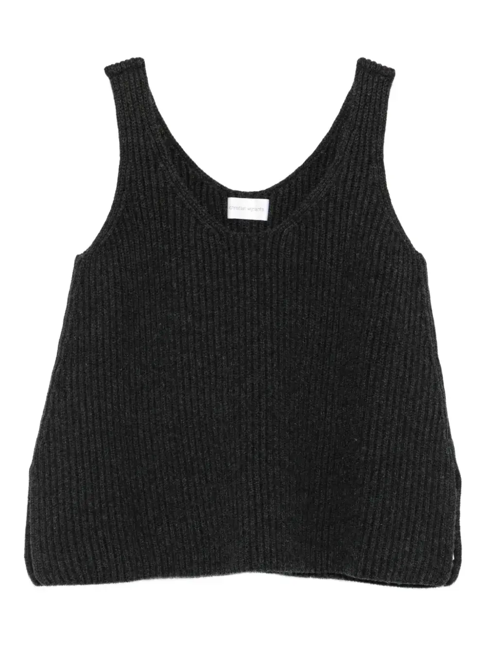 

Топ в рубчик Christian Wijnants, черный