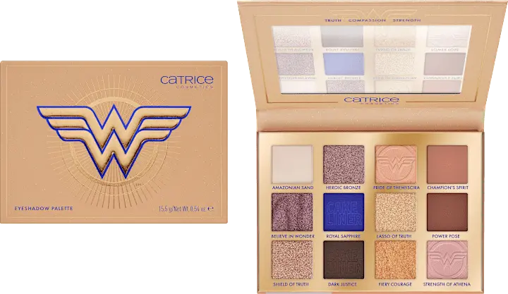

Тени для век Catrice Lidschatten Palette Wonder Woman 010 Wonder Woman Story, 15,5 g