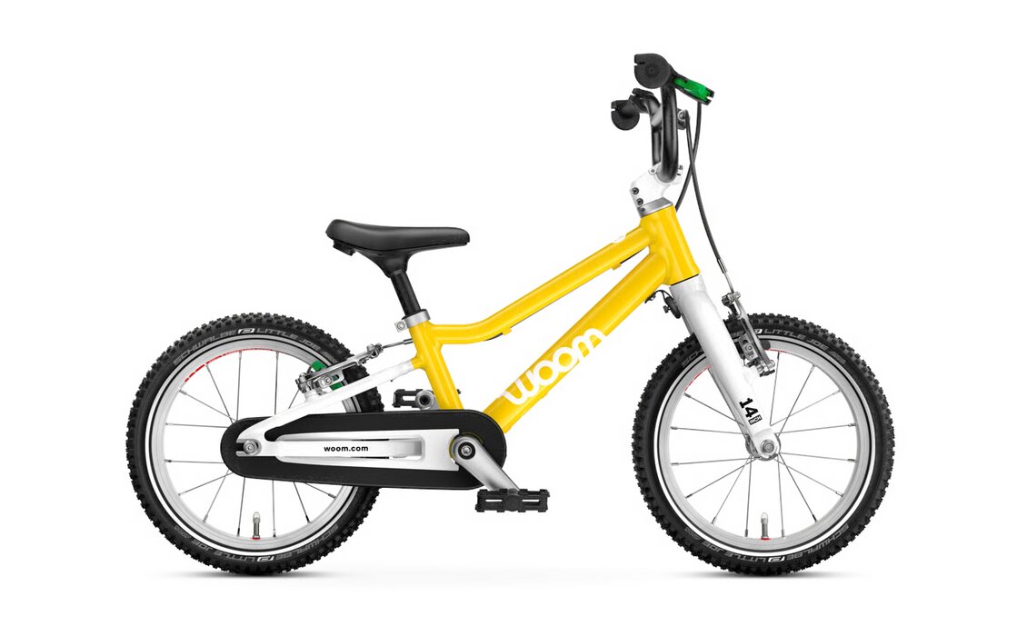 

Детский велосипед WOOM GO 2 - 14 дюймов - 2025, цвет Gelb|vibrant yellow