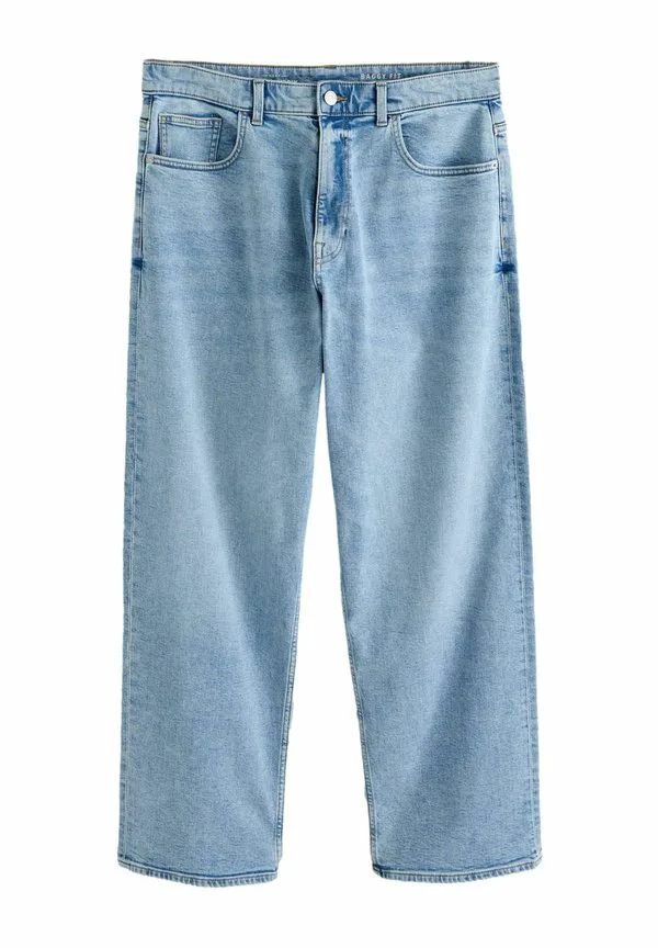 Классические эластичные джинсы свободного кроя Next, Bleach Blue Denim