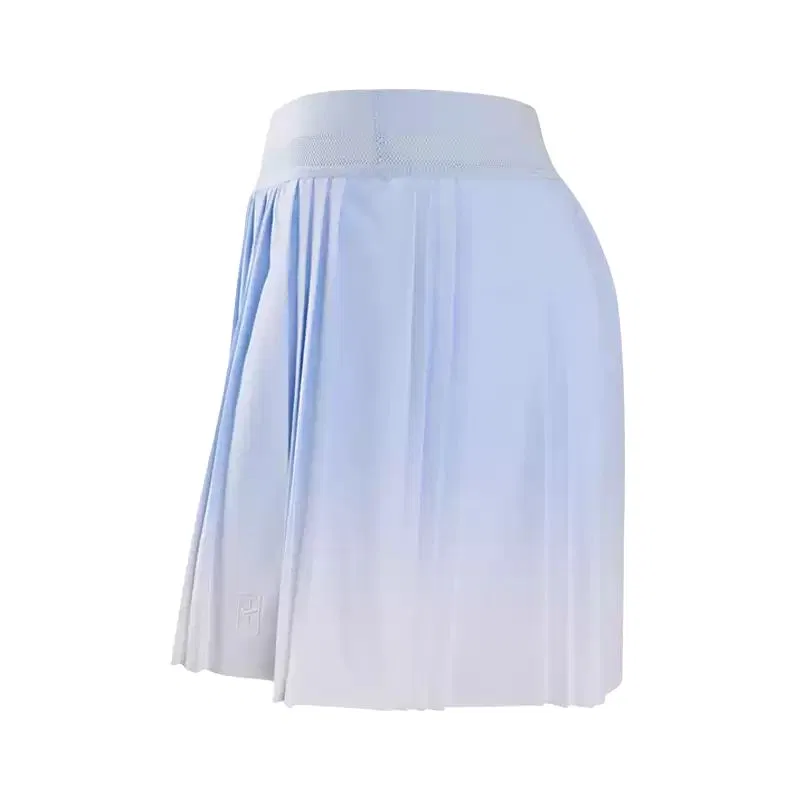 Женская юбка-шорты Dri Fit Court Advantage Casual Nike, White/Hydrogen Blue — фото 4