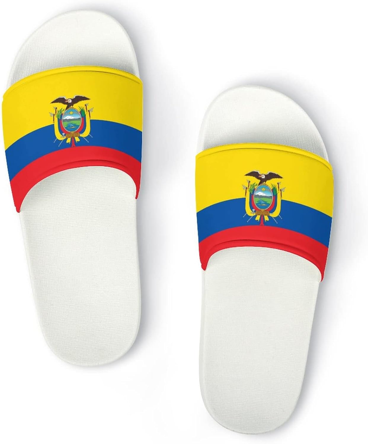 

Тапочки для ванной с флагом Аргентины для мужчин и женщин, подходят для бассейна/пляжа/SPA/общежития/отеля/домашнего использования Linkasi, белый