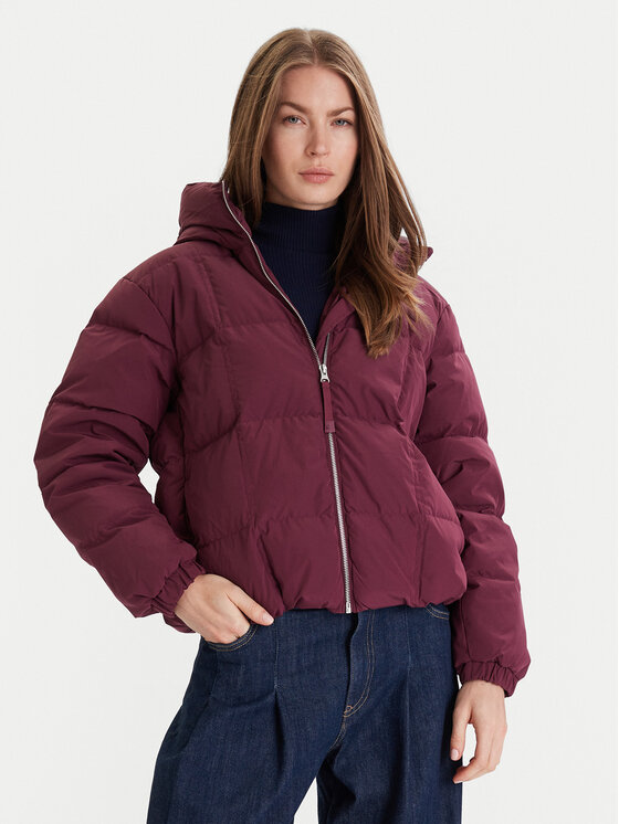 

Пуховик regular fit 22T6DN086 United Colors Of Benetton, фиолетовый