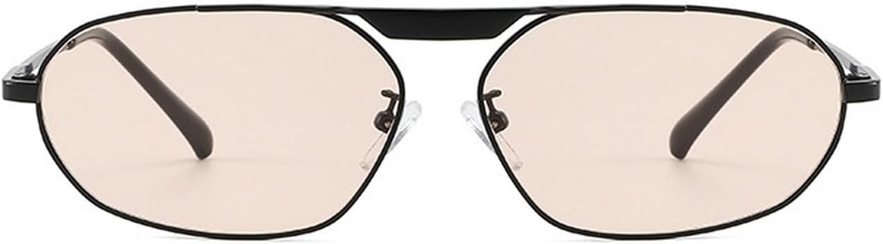 

Laureles Ретро Солнцезащитные очки «кошачий глаз» в форме неправильного многоугольника, модные металлические солнцезащитные очки для женщин, панк-очки, защита от ультрафиолета UV400, C5