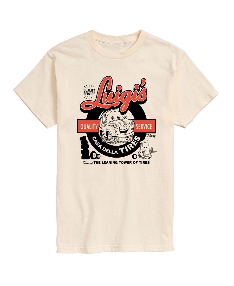 

Мужская футболка с коротким рукавом Disney Cars Луиджи AIRWAVES, Beige