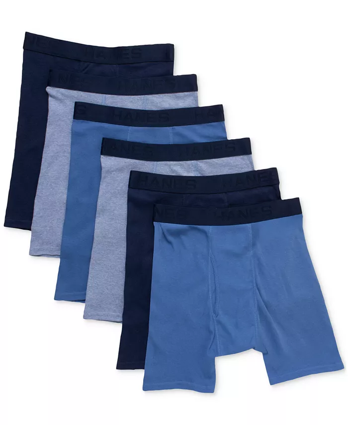 

Боксеры Ultimate ComfortSoft, набор 5+1 в подарок Hanes, мультиколор