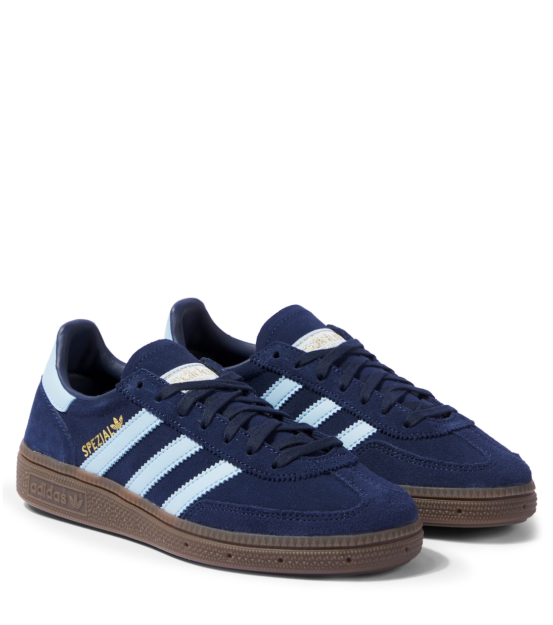 

Кроссовки Handball Spezial из замши Adidas Originals Kids, Collegiate Navy/Clear Sky/Gum5