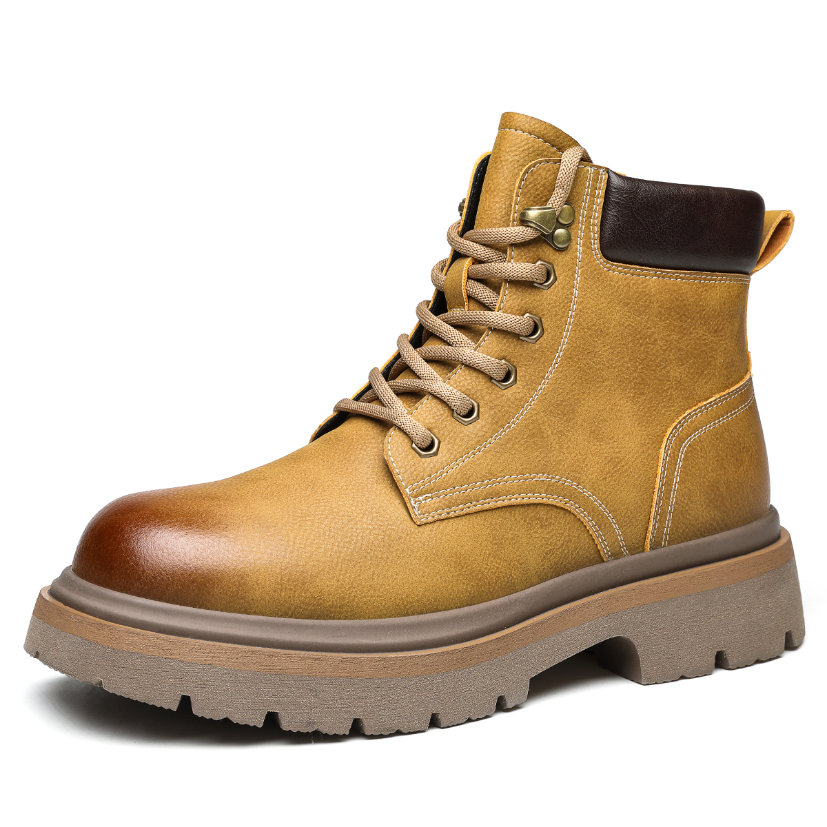 

Мужские ботинки Cahhrrn X Martin Boot Men Beige Chint