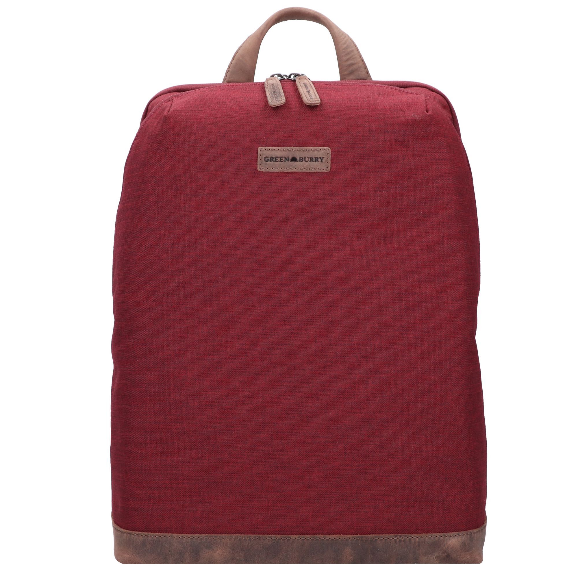 

Рюкзак Greenburry Recycled PET Derby 43 cm Laptopfach, цвет derby red