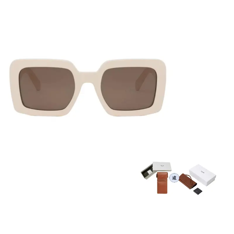 

CELINE Солнцезащитные очки квадратной формы, White