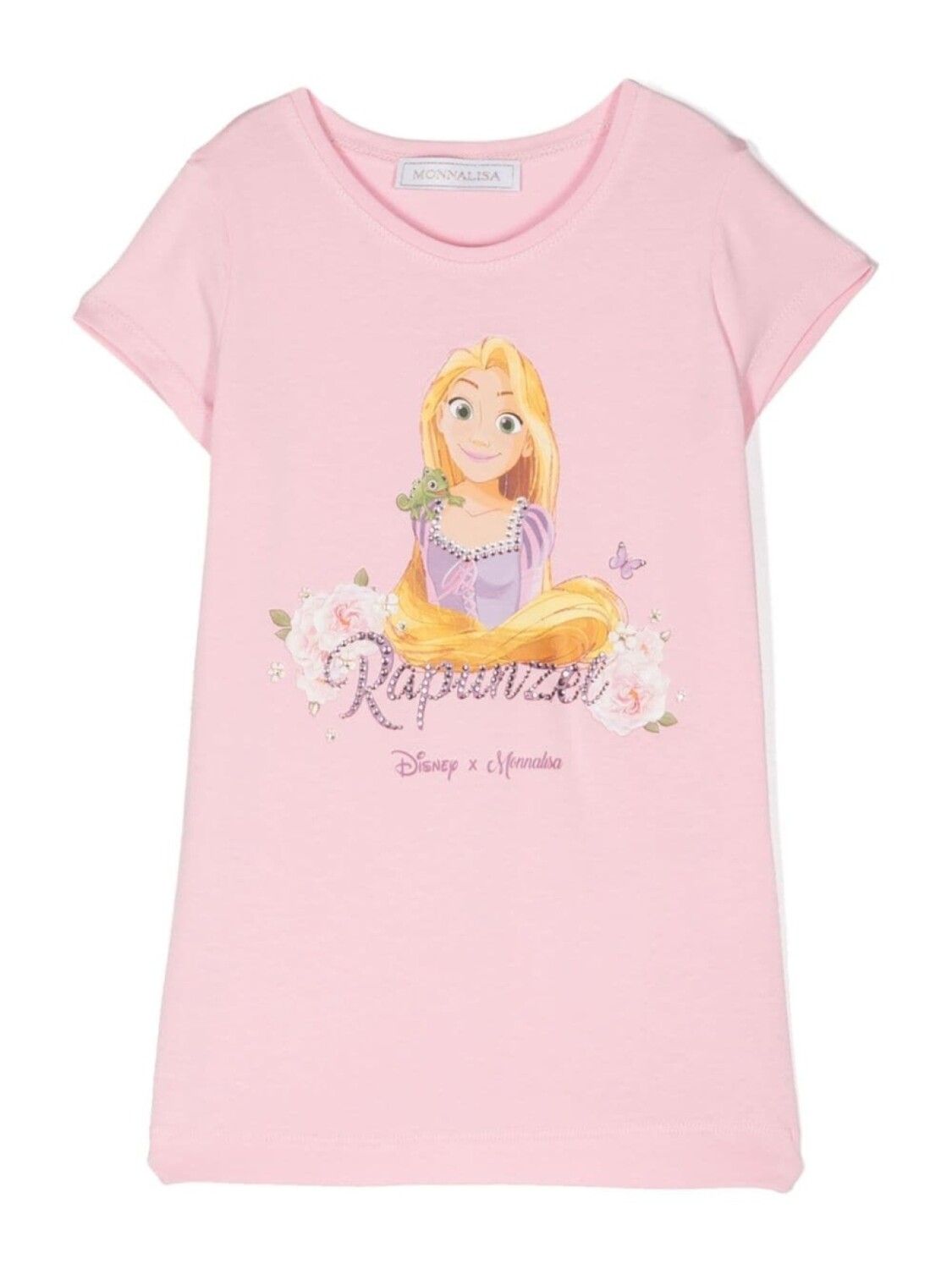 

Monnalisa футболка с графичным принтом из коллаборации с Disney, розовый