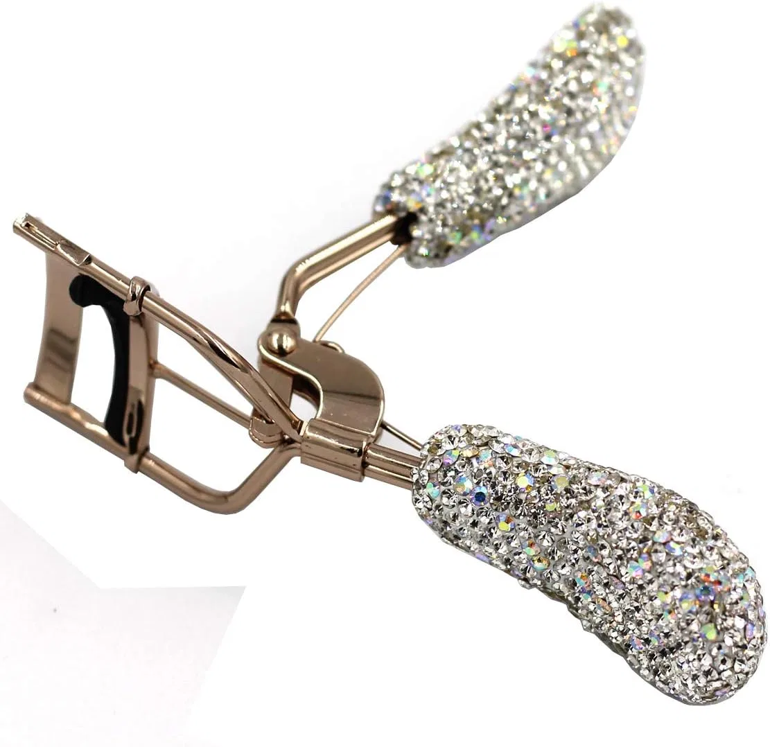 Щипцы для завивки ресниц со стразами и сменными подушечками Bestbling